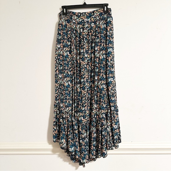 Free People Pretty Daze Skirt Floral Tiered Flirty Feminine - Picture 5 of 5